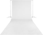 E-Image MB36 Μουσελίνα Photography Backdrop Fabric 300x600cm. White