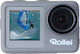 Rollei 9S Plus Action Camera 4K Ultra HD Underwater (with Case) with Touch Screen 1.33" and Wi-Fi Silver