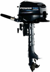 Powertec Τετράχρονη Εξωλέμβια Μηχανή 6hp