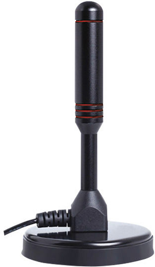 Telemax Pro 35 32-0037 Вътрешен Телевизионна антена (Изисква захранване) Черна