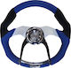 Simoni Racing Autolenkrad Torque Schwarz/Blau