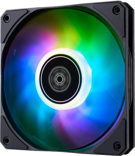 Silverstone Air Slimmer 120 Вентилатор За Кутия (1800 Оборота / 63.67 CFM) С ARGB Осветление И 4-Изводна ШИМ Свързване