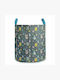 Lyc Sac Kinder Aufbewahrungskorb Faltbar aus Stoff Easter Gray 50x50x45cm 1Stück
