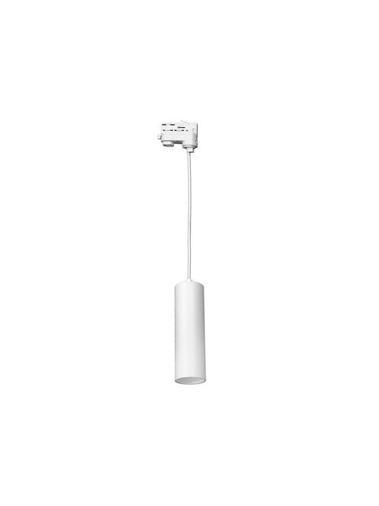 Milagro Pipe Pendant Light Single-Light for Socket GU10 White