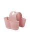 Plastic Cutlery Drainer Pink 16x18x13cm