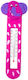Analog Bath Thermometer Elephant 0°C - 50°C Fuchsia
