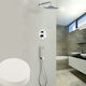 Sphera Artist Built-In Showerhead Set with 2 Exits White Matt