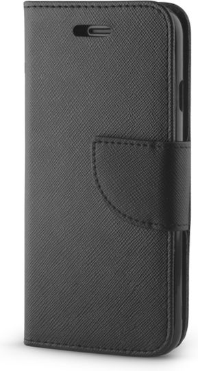 TelForceOne Fancy Book Με Clip Book Case έως 6.7" Μαύρο