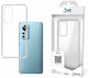 3MK Clearcase Back Cover Σιλικόνης 1.2mm Διάφανο (Xiaomi 12 / 12X)