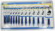 Kinzo Paint Brush Straight 15pcs
