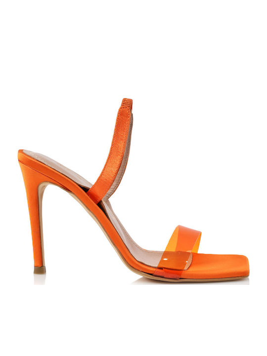 Fabric Sandals Orange