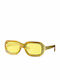 Solo-Solis Sonnenbrillen mit Gelb Rahmen und Gelb Linse NDL2953