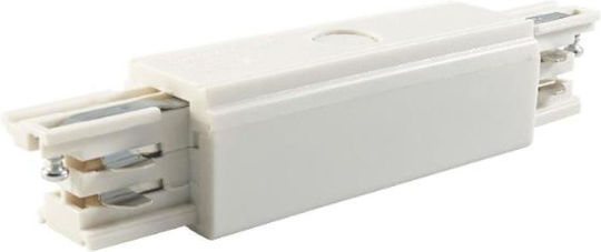 Fos me Conector Șină pentru Corpuri de Iluminat Alb 05-00423-1