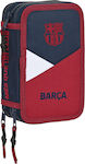 F.C. Barcelona Pencil Case Full with 3 Compartments Blue