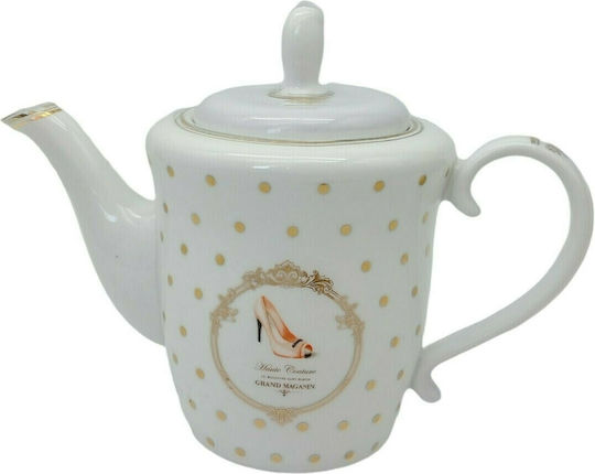 Easy-Life Ceainic Din Porțelan 1000ml
