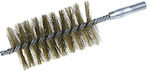 Jaz Round Metallic Chimney Cleaning Brush J-L1F1401D with M6 Τhread Ø14mm