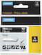 Dymo Label Maker Tape 5.5m x 24mm in Black Colour Compatible with Dymo Rhino/IND