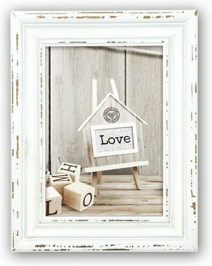 ZEP Photo Frame White Wooden 10x15 ZEP Photo Frame White Wooden 10x15
