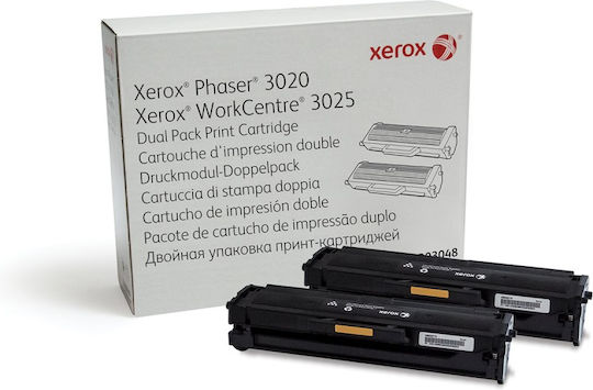 Xerox 106R03048 Оригинален Многопакет Тонер Лазерен Принтер Черен 2бр
