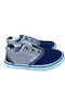 Kinder Sneakers Anatomisch Slip-on Blau