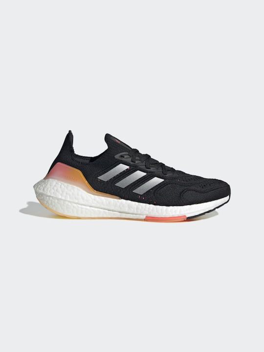 Adidas Ultraboost 22 Heat.Rdy Γυναικεία Αθλητικά Παπούτσια Running Core Black / Flash Orange / Turbo