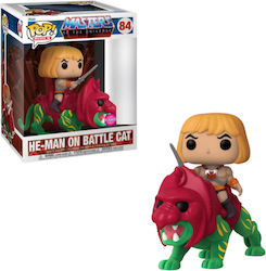 Funko Pop! Flocked Rides: Masters of the Universe - He-Man On Battlecat 84 Special Edition
