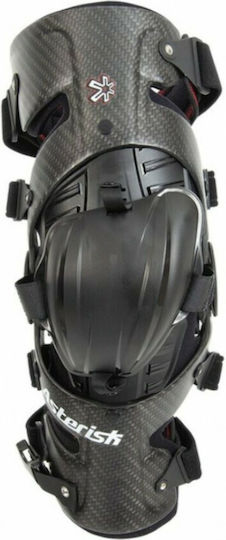 Asterisk Carbon Cell Προστατευτικές Επιγονατίδες Αναβάτη Motocross