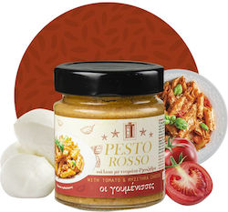 Οι γουμένισσες Rosso Pesto Sauce Με Τομάτα Και Μυζήθρα 180gr