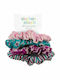 Stephen Joseph Purple Madness Kids Scrunchies Set Multicolor 4pcs SJ1247PMA