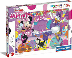 Kinderpuzzle Disney Minnie Party für 6++ Jahre 104pcs Clementoni