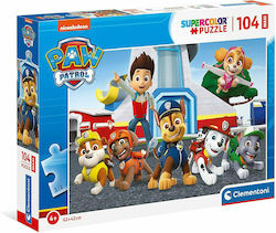 Kinderpuzzle Paw Patrol Maxi für 4++ Jahre 104pcs Clementoni