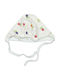 Kids Beanie Fabric White for Newborn