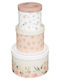 Set of Paper Decorative Boxes 3 Pieces