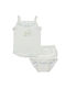 Pretty Baby Kids Briefs and Tank Top Set White 2pcs