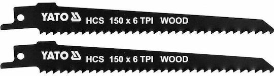 Yato YT-33922 Lamele pentru lemn 150mm 2buc