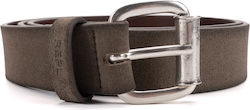 Replay Men's Leather Wide Belt Puro