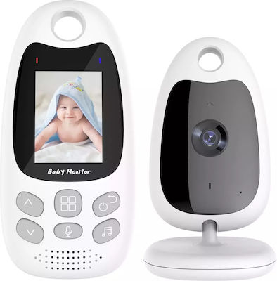 Andowl Wireless Baby Monitor with Camera & Screen 2" with Two-Way Audio & Lullabies