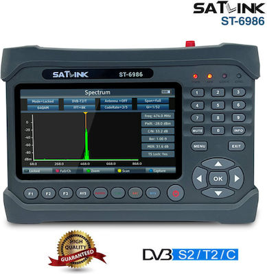 Satlink magazin online Pedometru ST-6986 DVB-C / DVB-S / DVB-S2 / DVB-T / DVB-T2 cu Ecran