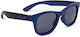 B&S 881105 Τετράγωνα Παιδικά Γυαλιά Ηλίου με Polarized Φακό Dark Blue για 3-6 Ετών