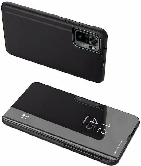 Hurtel Clear View Book Plastic Black (Poco M4 Pro 5G / Redmi Note 11s 5G)
