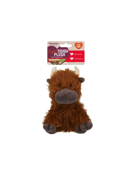 Rosewood Tough Rope Cow Плюшена Игра Куче 25εκ. Кафяв 1бр