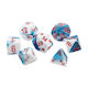 Chessex Gemini Polyhedral Dice Astral Blue-Whit...