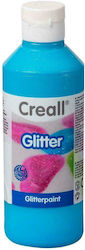 Creall Glitterpaint Tempera Colour Paint Bottle 250ml Blue