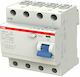 Abb Phase 4-Pole Earth Leakage Relay 40A 47140