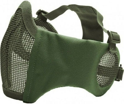 Strike Systems Soft Mesh Ear Protection Metal Lower Half Μάσκα OD Green