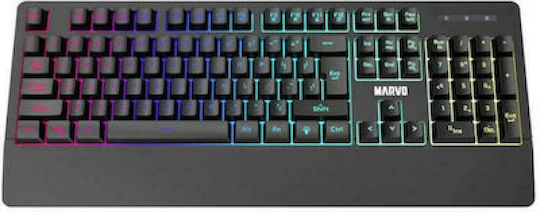 Marvo K635 Gaming Πληκτρολόγιο με RGB φωτισμό (Αγγλικό US)