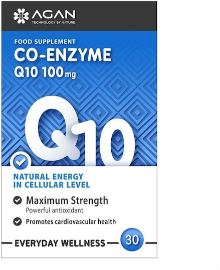 Agan Co Enzyme Q10 100mg 30 κάψουλες
