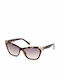 Guess Women's Sunglasses with Brown Tartaruga Plastic Frame and Brown Gradient Lens GU7840 56B