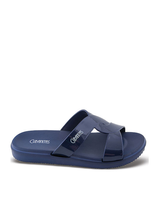 Cubanitas Σαγιονάρες σε στυλ Πέδιλα σε Navy Μπλ...