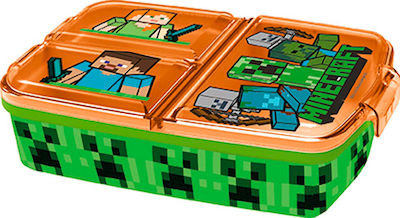 Stor Kids Lunch Plastic Box Green